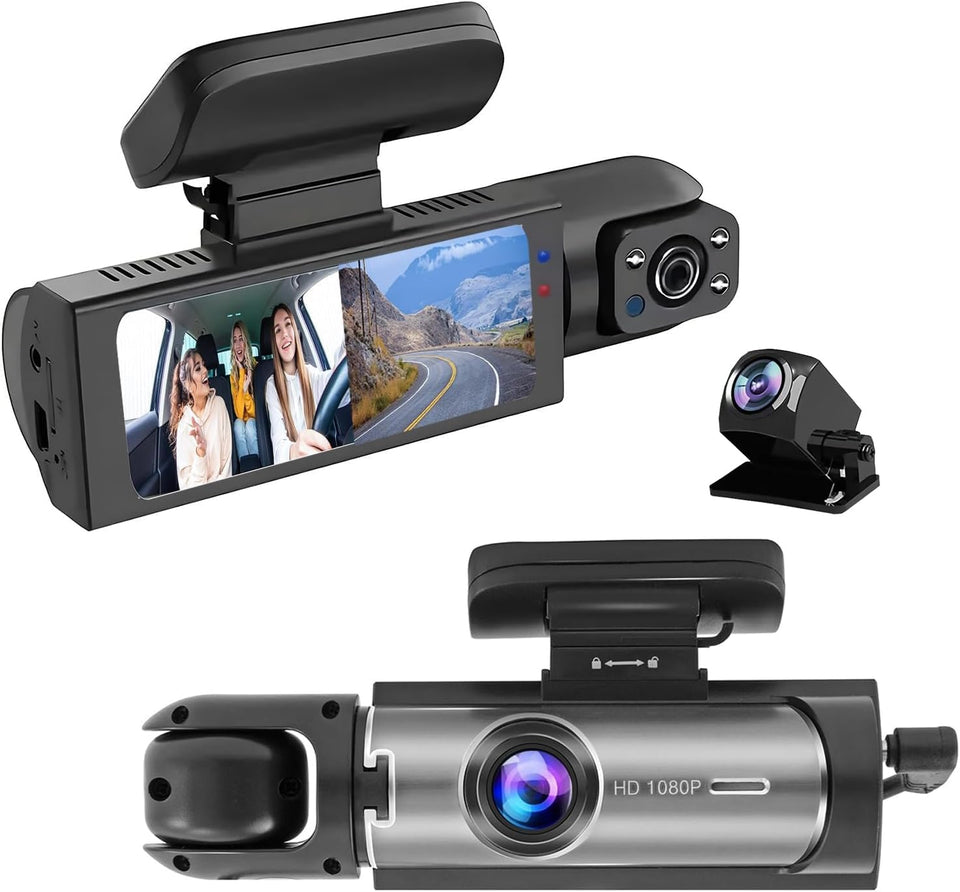 Wagoyo front-facing dashcam mounted on windshield showing road and benefit of wide coverage