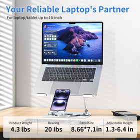 WAGOZZLE lifestyle desk setup with RGB ambience for stylish workspace