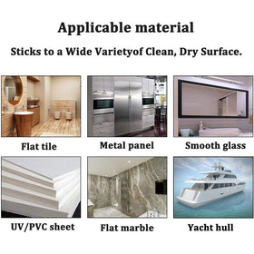 Wahsure clips are suitable for automotive or marine wiring management.
