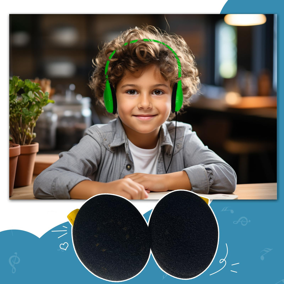 WAHUWAY durable flexible plastic frame stands up to daily classroom handling.