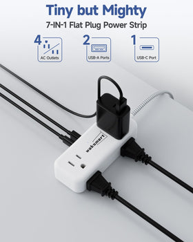 Waksmart USB ports provide fast charging for phones and tablets.