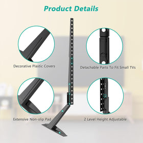 WALI anti-scratch feet protect floors and furniture surfaces.