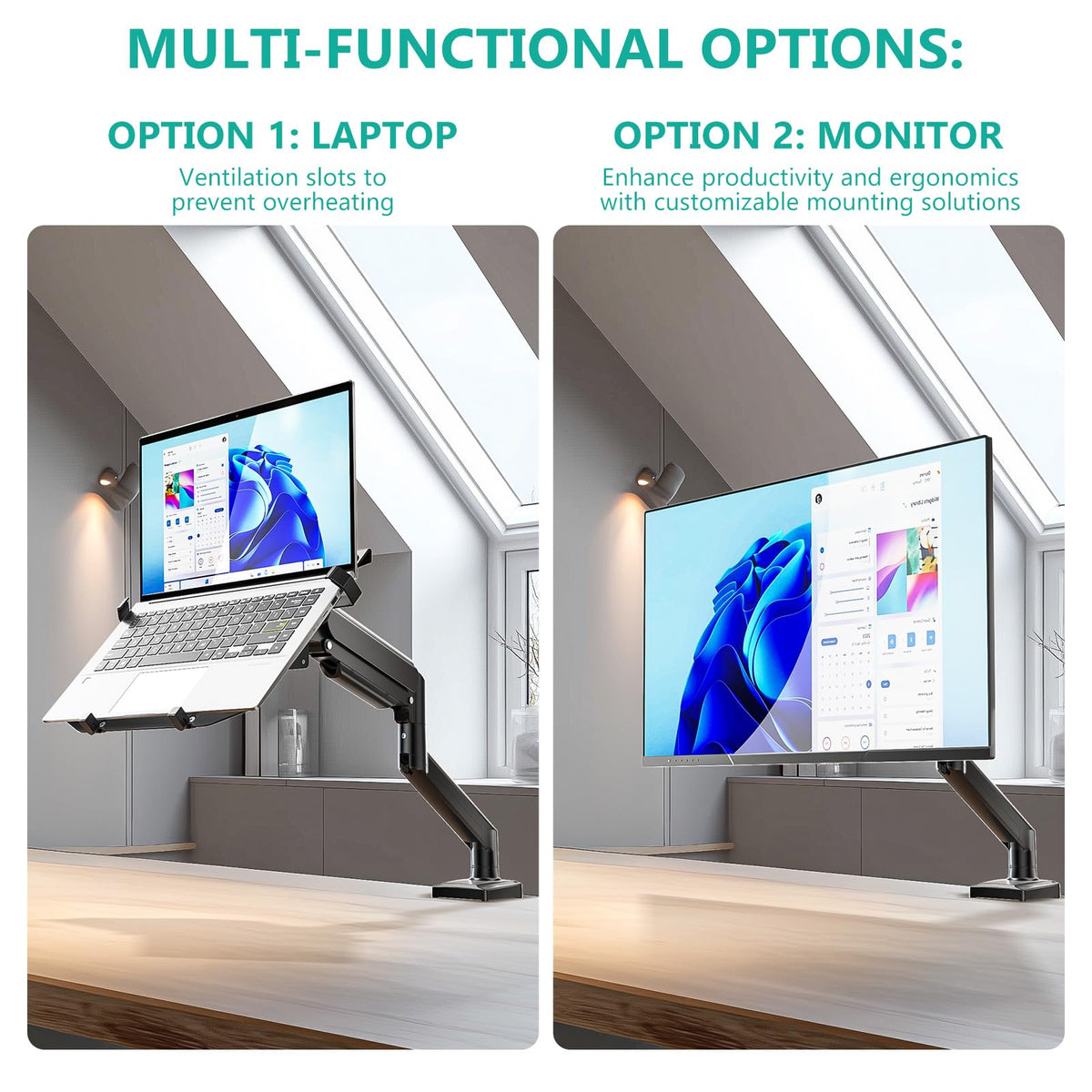 WALI side view of fully extended arm demonstrating reach and ergonomic positioning