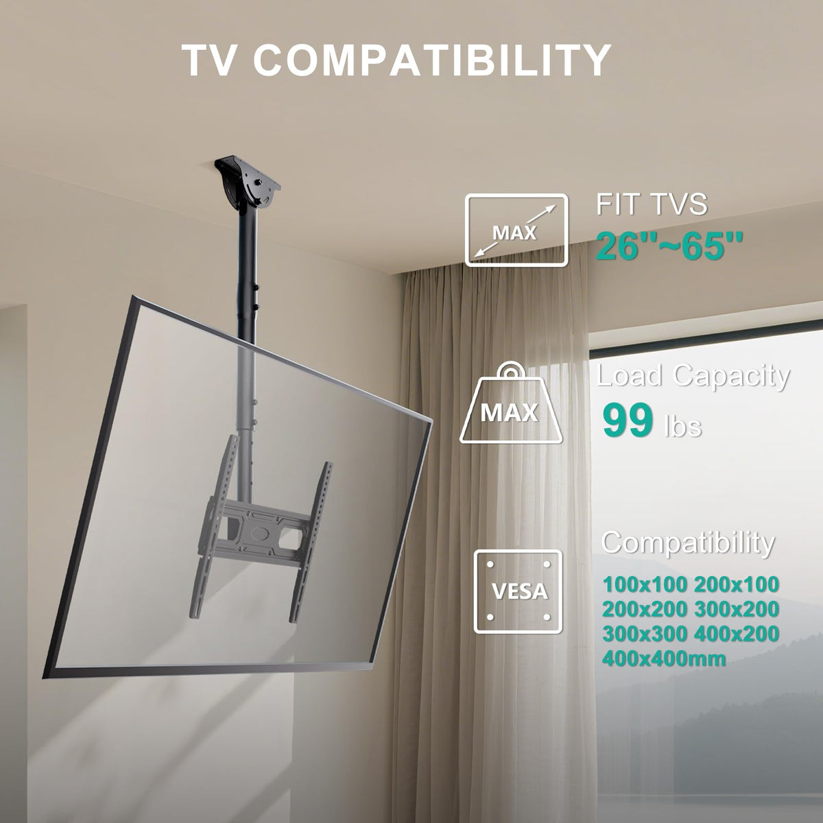 WALI long arm extended to demonstrate reach and flexible positioning for better sightlines