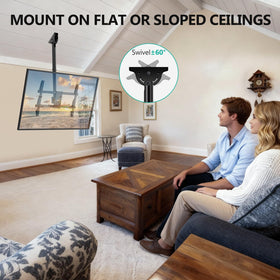 WALI versatile mount ideal for homes, bars, gyms, and classrooms.