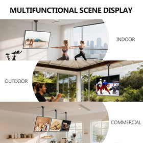 WALI full motion with 360° swivel and 25° tilt.