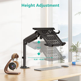 WALI clamp and grommet mounting options showing desk compatibility benefit