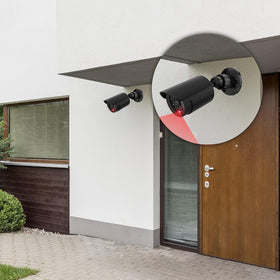 WALI dummy camera mounting hardware enables quick indoor or outdoor installation.