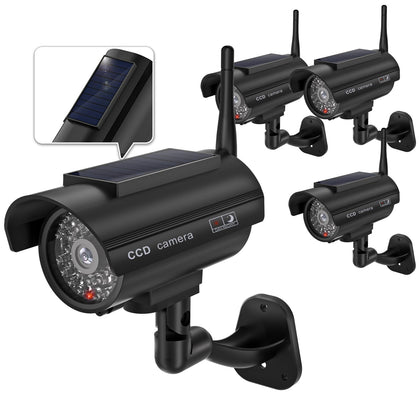 WALI front view of four dummy cameras showing deterrent presence