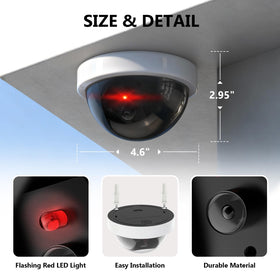 Included screws and mounting hardware for fast, screw-in installation.