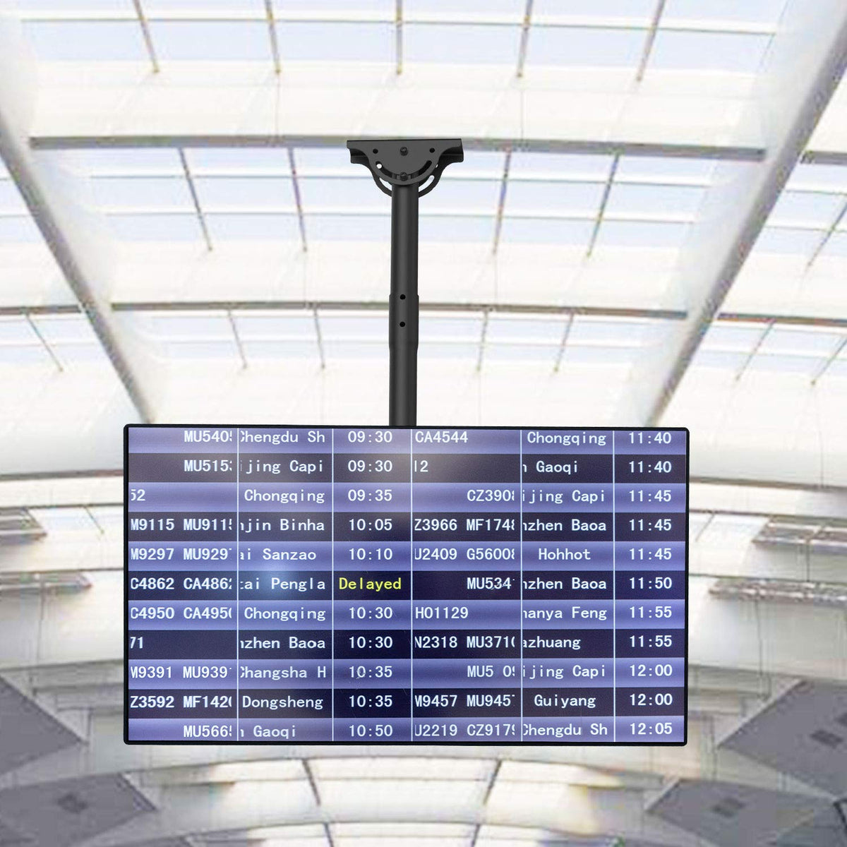 WALI tilt mechanism close-up highlighting adjustable 25° tilt for optimized viewing angles
