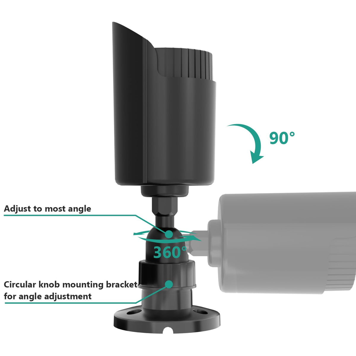 WALI mounted on ceiling illustrating discreet overhead coverage