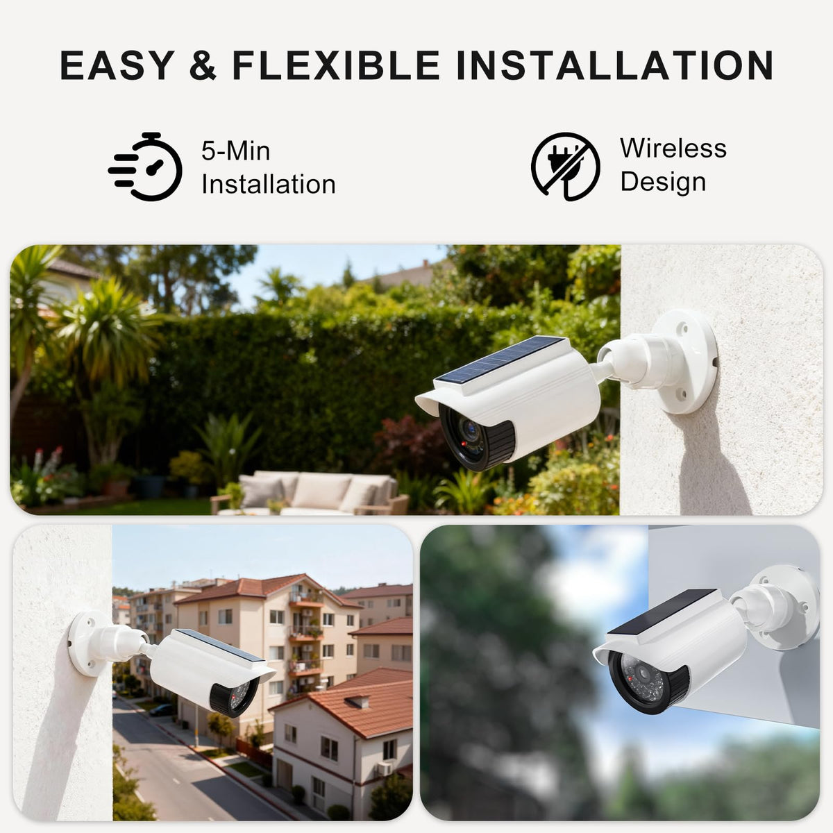 WALI package contents with screws and stickers for quick, complete installation