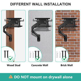 WALI packaging with mounting plate and manual, easy installation benefit