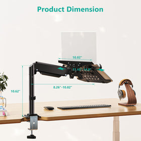 WALI side profile with arm extended showing flexible positioning benefit