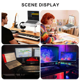 WALI detachable VESA plate detail enabling monitor or laptop swap