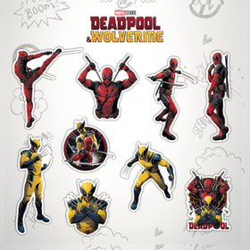 WALL PALZ Deadpool action decal on car window adds bold Marvel energy