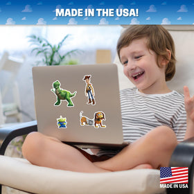 WALL PALZ Alien sticker (3 designs) adds space-themed flair to gear
