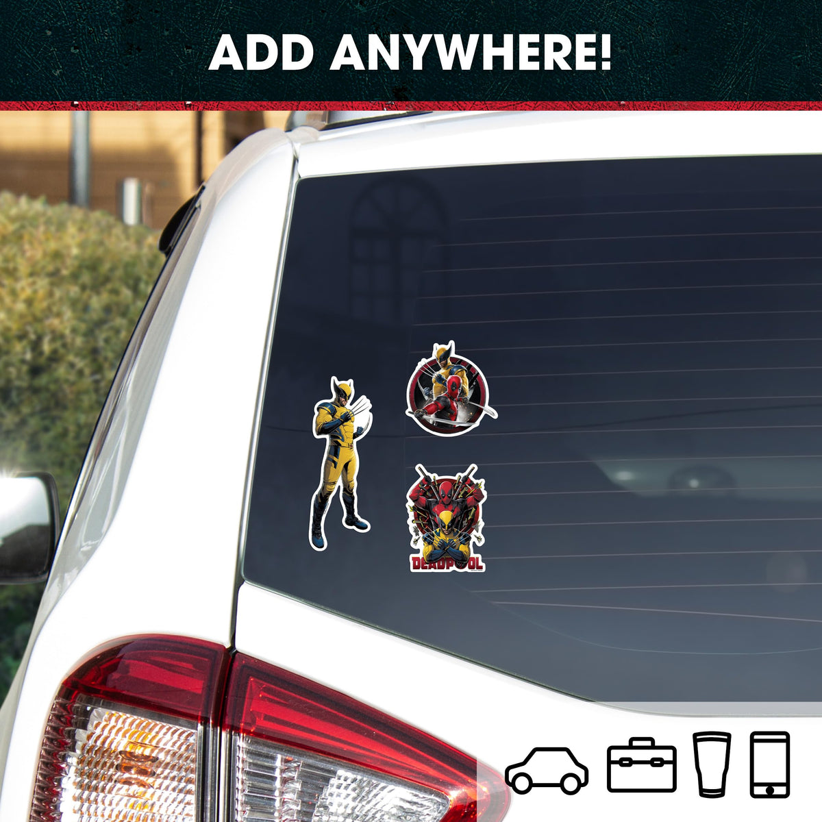 WALL PALZ Wolverine icon decal for skateboard adds iconic flair