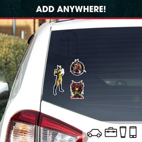 WALL PALZ Wolverine icon decal for skateboard adds iconic flair
