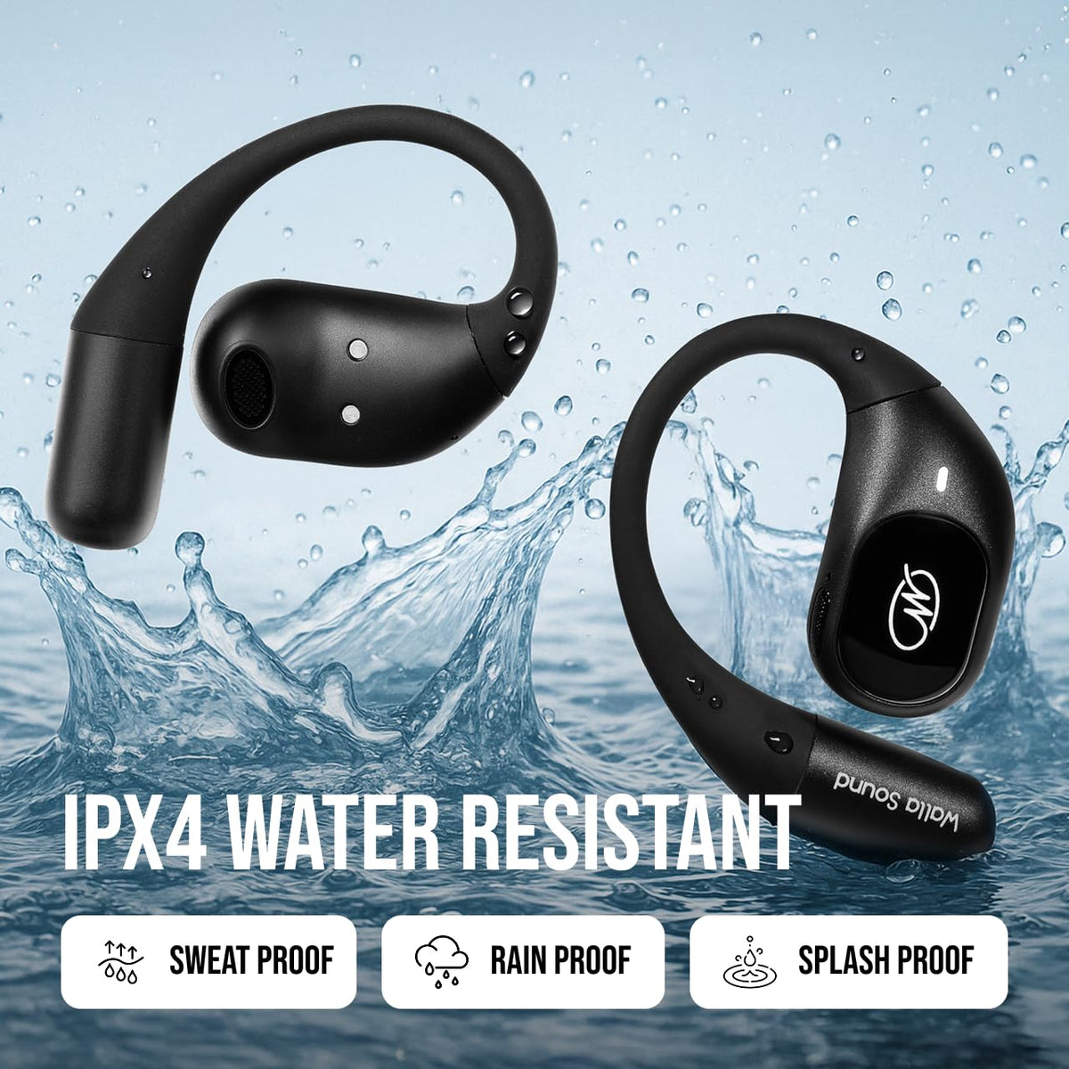 WALLA SOUND Wallabuds offer up to 28 hours total playback.