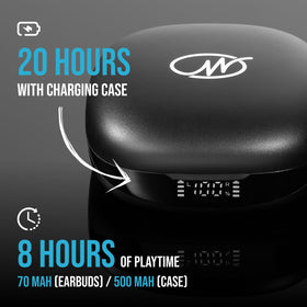 WALLA SOUND Wallabuds Immersive audio with strong bass for active listening.