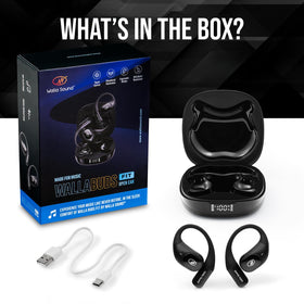 WALLA SOUND Wallabuds open-ear comfort for workouts and commutes.