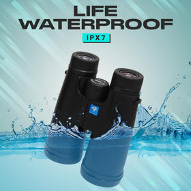 WALLECOM binoculars focus wheel closeup for precise central control