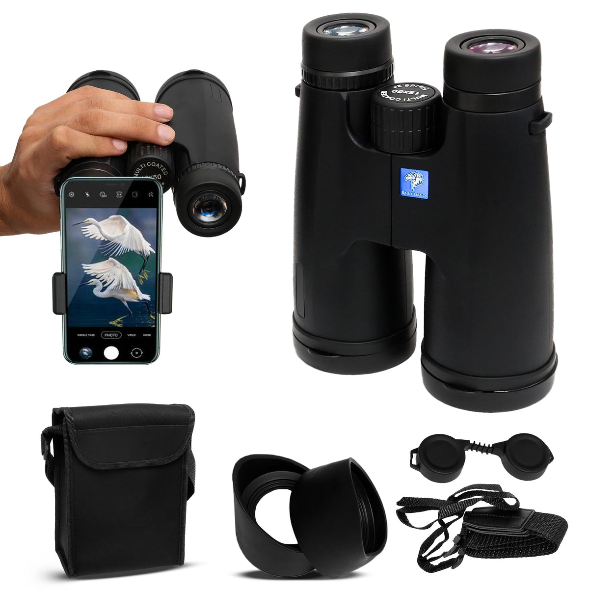 WALLECOM binoculars in use for bird watching outdoors
