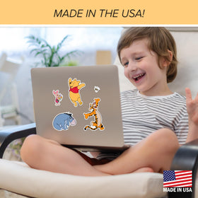 WALL PALZ Winnie the Pooh flower collage decal brightens any surface with classic Disney magic.