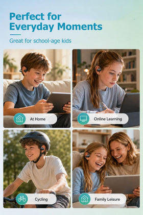 WamGra headphones Bluetooth 5.3 for quick pairing and stable connections.