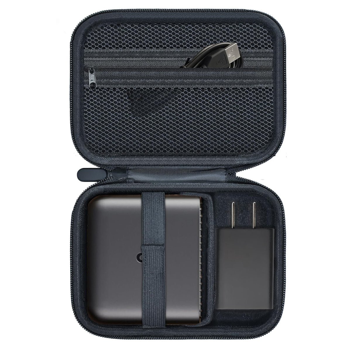 Wanaiha front exterior case showing hard-shell protection and pocket