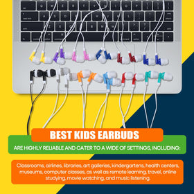 Waneni multi-color headphones for labs and study areas