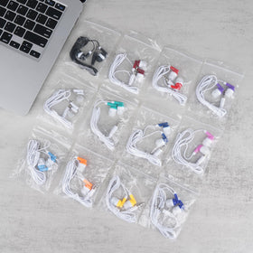 Waneni shareable earbuds 50 pack ideal for libraries and travel