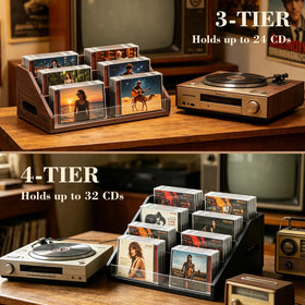 Wanyshapy first-tier acrylic display panel showcases your favorite albums