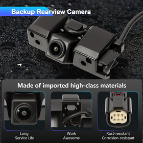 Wanzuwbip backup camera supports 6-12V for stable operation in various vehicles.