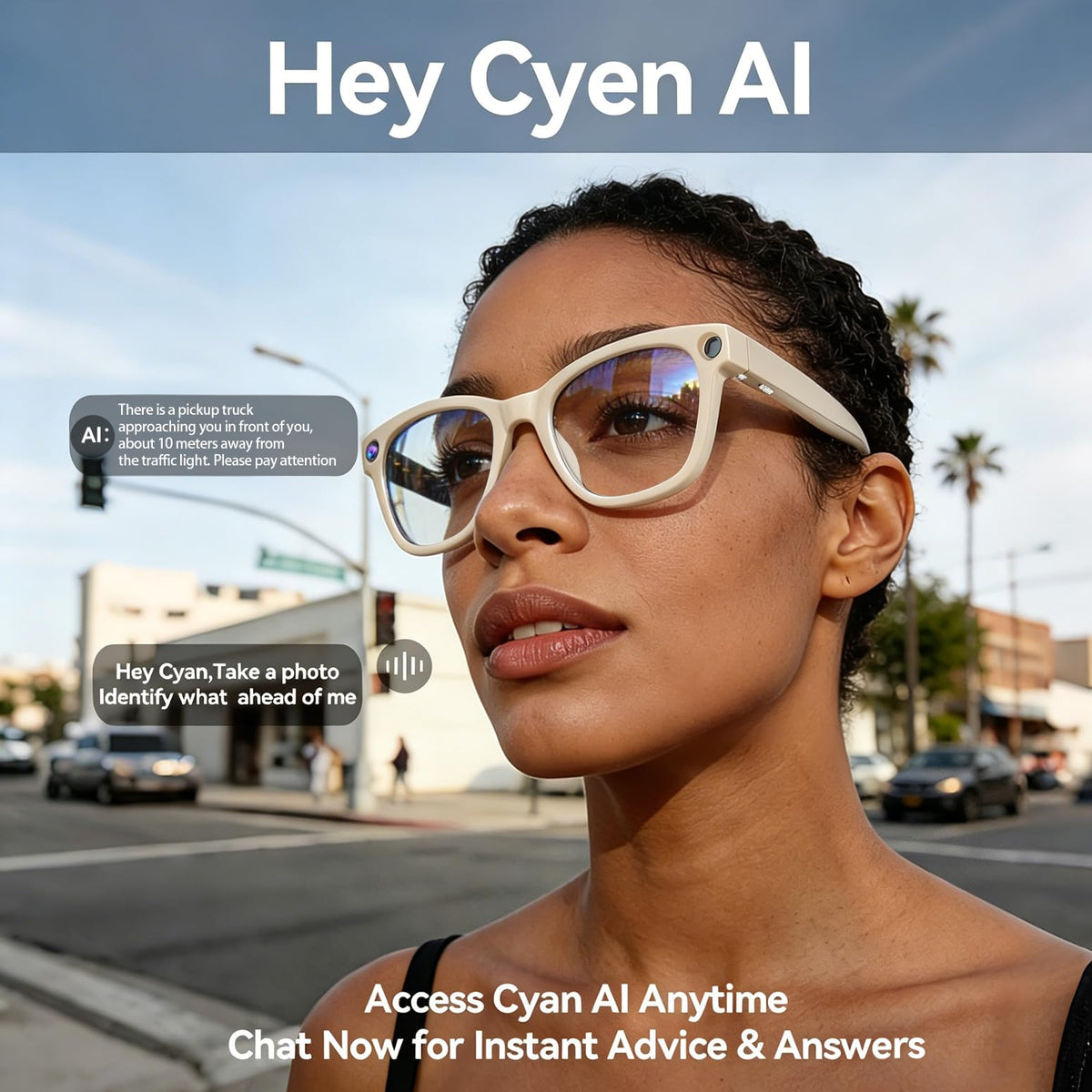 Warchody AI glasses open-ear audio for immersive listening