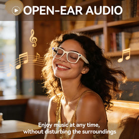 Warchody AI glasses real-time translation in use during conversation