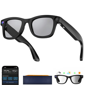 Warchody AI smart glasses with 8MP camera for first-person video capture.