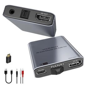 WARRKY front panel showing ports and clear labeling for quick setup