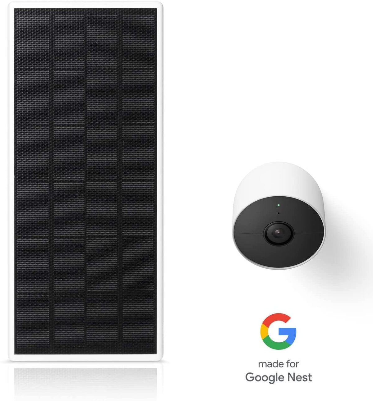 Wasserstein Nest Cam solar panel with rotatable mount for optimal sun