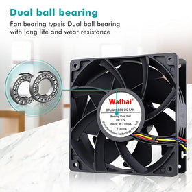 Wathai 12038 back label provides quick spec reference