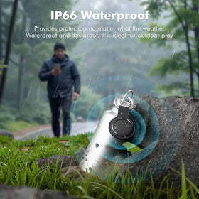 WATSABRO tracker attached to a keyring for quick everyday retrieval