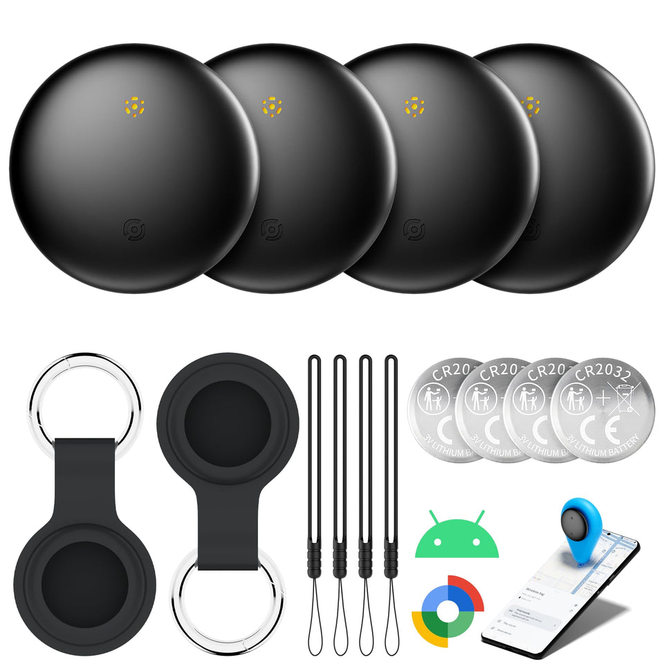WATSABRO front packaging showing four black trackers and benefits