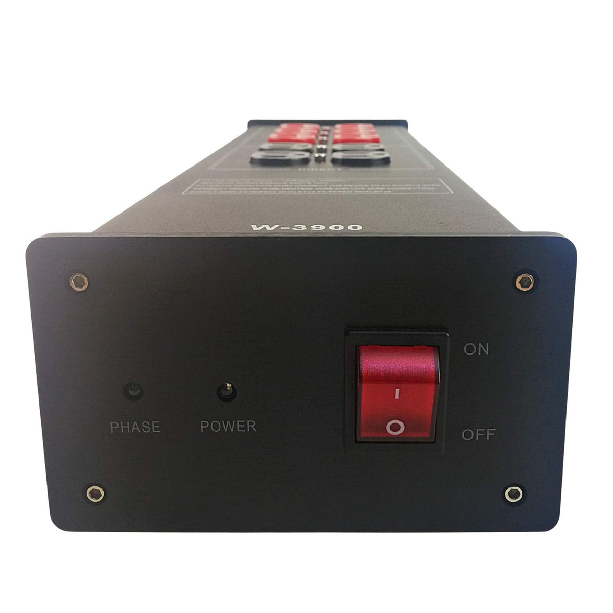 WAudio W-3900 heavy-duty metal casing ensures durable power conditioning.