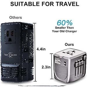 WAUDM held in hand for scale showing compact lightweight design for packing