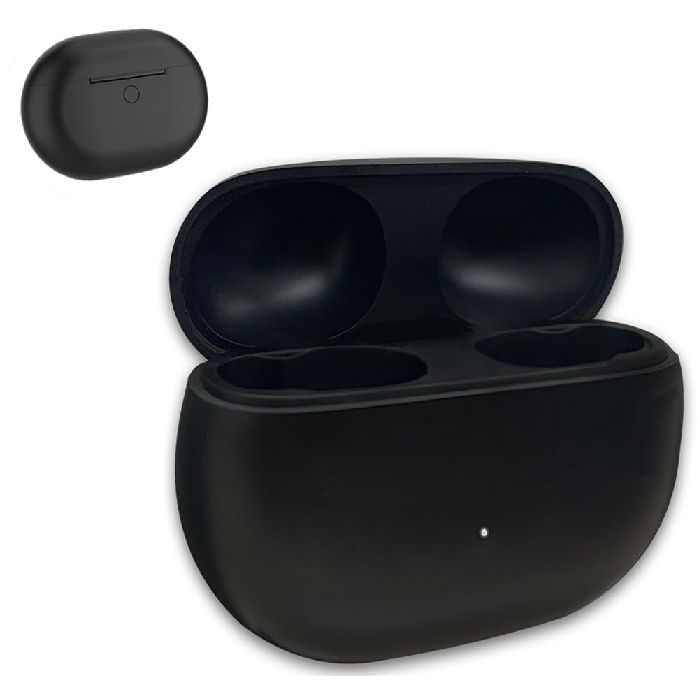 WAVANCKY front view charging case showing sleek design and convenient access