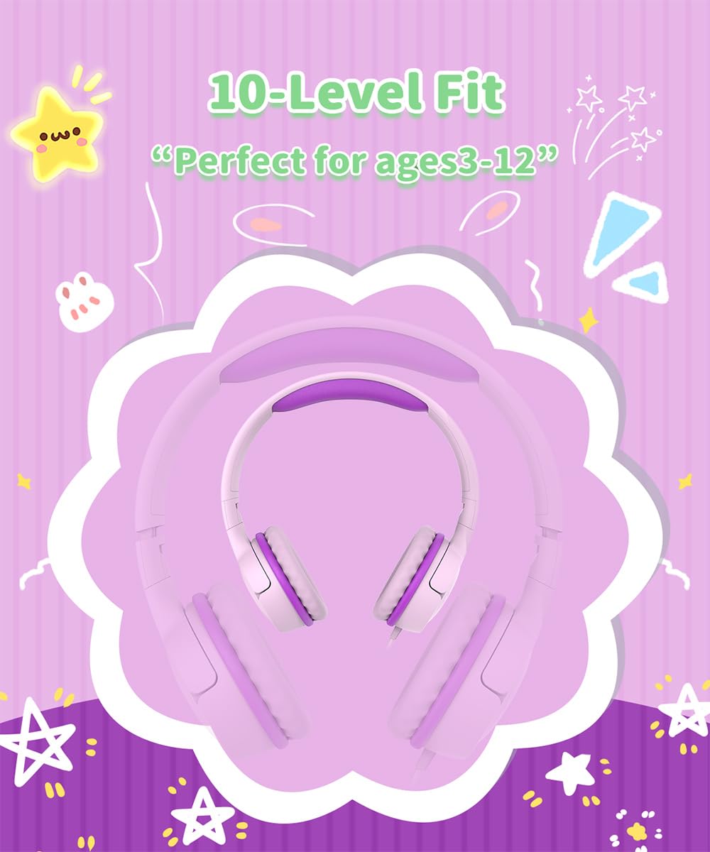 WaveBlend adjustable headband fits growing kids for daily use