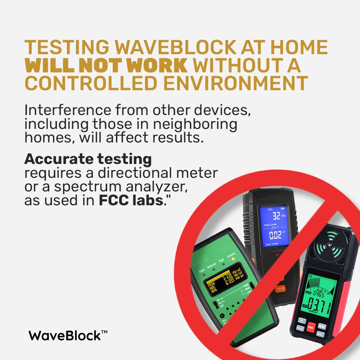WaveBlock Classic made-in-usa sticker emphasizes high quality standards
