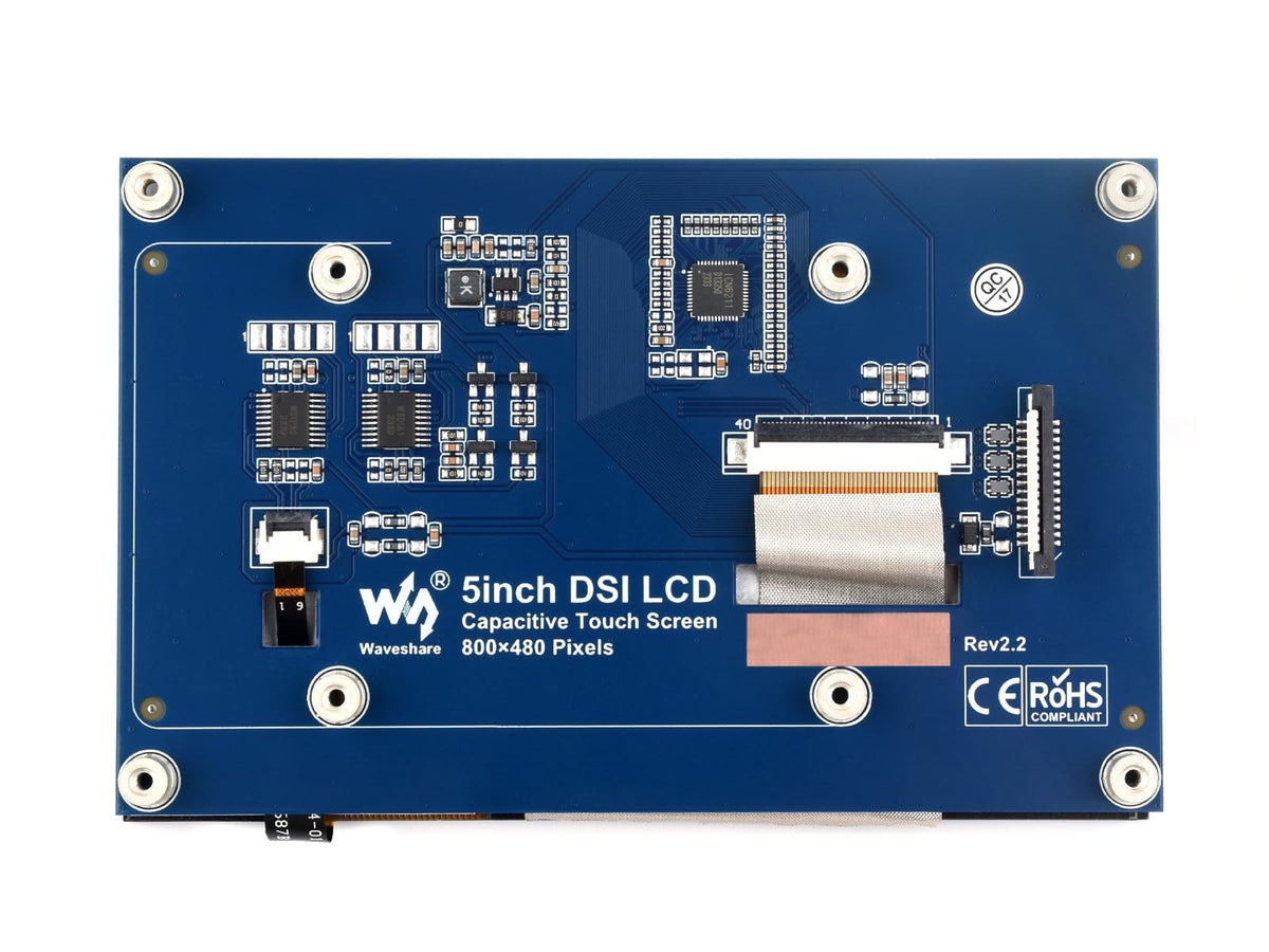 Waveshare with credit card for scale emphasizing compact size benefit